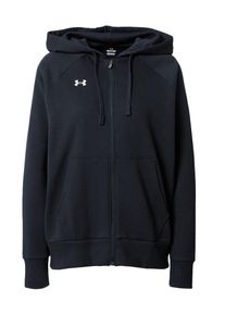 Under Armour, Femmes Veste de survêtement, noir / blanc