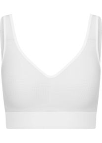 wäschepur Damen Komfort-BH ohne Bügel weiss