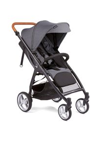 Gesslein Kinder-Buggy &raquo;Smiloo Happy +, schwarz/cognac, stahlgrau&laquo;, mit Einhand-Faltmechanismus; Kinderwagen schwarz