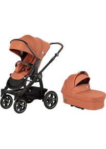 Hartan Kombi-Kinderwagen &raquo;Racer GTX - Bellybutton&laquo;, 22 kg, mit Falttasche; Made in Germany orange