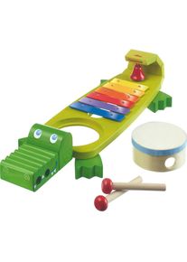 Haba Spielzeug-Musikinstrument »Klang-Kroko« bunt Spielzeug-Musikinstrumente