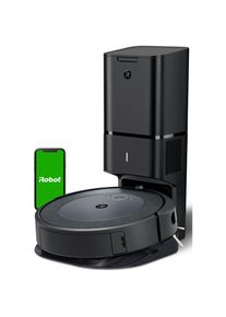 iRobot Saugroboter »Roomba i5+ (i5654)«, Einzelraumkartierung, App-/Sprachsteuerung, Autom. Absaugsatation schwarz