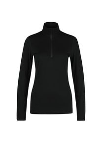 Icebreaker - Women's 200 Oasis L/S Half Zip - Merinolongsleeve Gr XS schwarz