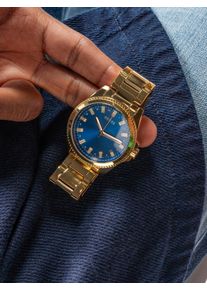 Guess Uhr 'Champ' Herren Gr&ouml;&szlig;e One Size navy / gold