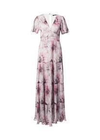Swing, Femmes Robe, aubergine / rose