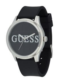 Guess, Hommes Montre &agrave; affichage analogique 'REPUTATION', bleu clair / noir / argent