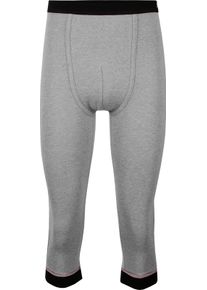 Herren Hose 3/4-lang anthrazit-meliert