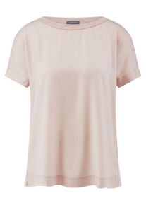 Peter Hahn Basler - Blusen-Shirt, rosé, Gr. 40, Kunstfaser