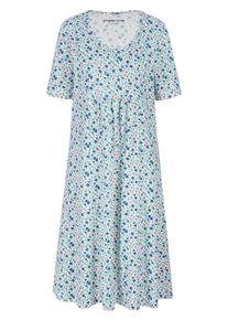 Green Cotton - Jersey-Kleid Selma, weiss, Gr. 50, Baumwolle