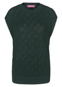 Marcel Ostertag - Rundhals-Pullover, grün, Gr. 42, Viskose