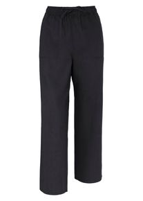 Peter Hahn - 7/8-Schlupf-Hose aus 100% Leinen, schwarz, Gr. 46, Leinen