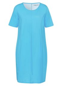 Green Cotton - Jersey-Kleid Oda, blau, Gr. 42, Baumwolle