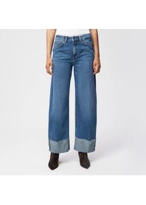 Drykorn MEDLEY-2 Mid-Waist Jeans in Mid-Blue Denim in blau, Größe 31x32