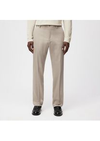 Drykorn AJEND-RGLR Konfektionierte Hose in softem Flanell in beige, Größe 34x32