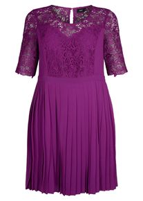 ZIZZI Cocktailkleid Damen Gr&ouml;&szlig;e 50/52 aubergine
