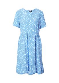 Pieces, Femmes Robe 'SASHA', bleu clair / blanc