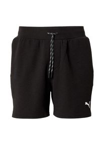 Puma, Hommes Pantalon de sport 'Cloudspun', noir / blanc