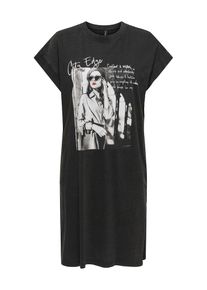 Only, Femmes Robe 'ONLLUCY', rouge vif / noir / blanc