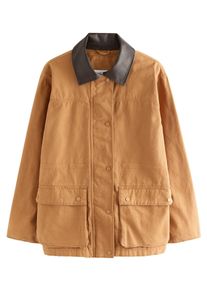 next Parka Damen Gr&ouml;&szlig;e XS pueblo / dunkelbraun