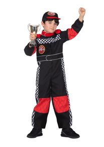 maskworld Costume da pilota di Formula Uno per bambini