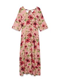 V&eacute;ro Moda Vero Moda Kleid 'VMJOSIE EDITH' Damen Gr&ouml;&szlig;e 40 schilf / grasgr&uuml;n / ros&eacute; / altrosa Winterkleid