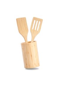 Pfannenwender Set inkl. Beh&auml;lter (3-teilig) | Perfekt zum Braten & Wenden | Ideal f&uuml;r beschichtete Pfannen