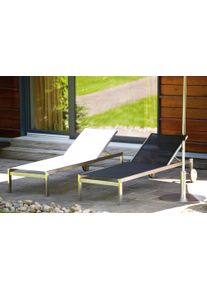 Luxury Sonnenliege Schwarz Jan Kurtz