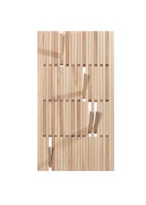 Piano Wandgarderobe gro&szlig; Esche Natur ge&ouml;lt PER/USE