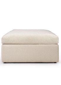 Mellow Polsterhocker Off White Eco Stoff Ethnicraft