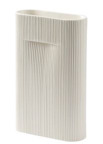 Ridge Vase H 35 cm OFF WHITE muuto EINZELST&Uuml;CK