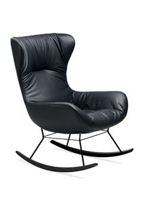 Leya Rocking Wingback Chair Schaukelstuhl Freifrau Manufaktur