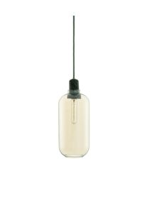 Amp Lamp H&auml;ngeleuchte &Oslash; 11,2 x H 26 cm / GOLD-GR&Uuml;N Normann Copenhagen EINZELST&Uuml;CK