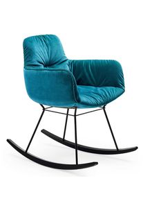 Leya Rocking Lounge Chair Small Schaukelstuhl Freifrau Manufaktur