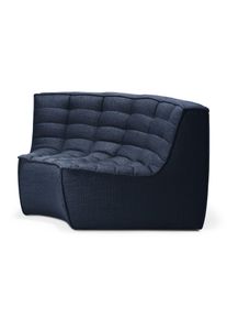 N701 Sofa runde Ecke graphit Ethnicraft