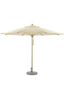 Weishäupl Klassikerschirm / Sonnenschirm Natur / Flaschenzug Weishäupl 350 cm