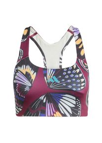 adidas Performance, Femmes Soutien-gorge de sport 'Adidas X Farm', jaune / lavande / baie / noir