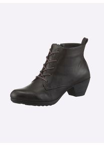 Andrea Conti Witt Damen Stiefelette, schwarz, Gr&ouml;&szlig;e 42, 100% Lederimitat