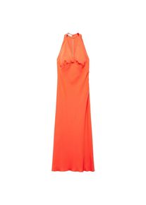 Mango Abendkleid 'Bristol' Damen Gr&ouml;&szlig;e 44 orange Winterkleid