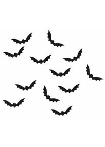 Ginger Ray Chauve-Souris Confetti Bois Noir