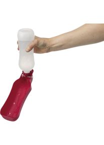 Jollypaw Flasche mit Trinknapf Edelstahl/Kunststoff 500 ml - Hunden&auml;pfe und Trinkflaschen