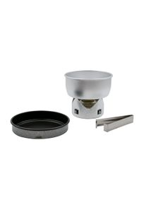 Trangia Campingkochset 2 teilig mit Minikocher 0,8 Liter und Pfanne 150 mm - Spirituskocher