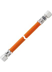 GOK Schlauchleitung Gas PS10bar KST G1/4LH UEM x RVS8 30 cm - Gas-Verl&auml;ngerungsschl&auml;uche