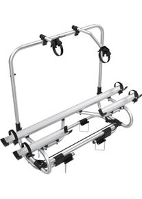 Berger Premium 2 XL Deichsel Fahrradträger silber für 2 Fahrräder, E-Bike geeignet - Deichsel-Fahrradträger