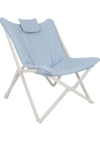 Bo-Camp Pastel Gordes L Relaxsessel blau - Relaxsessel