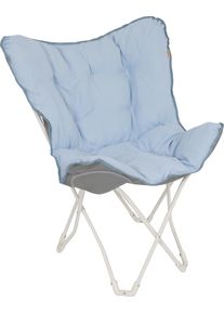 Bo-Camp Pastel Murat M Schmetterlingsstuhl blau - Relaxsessel