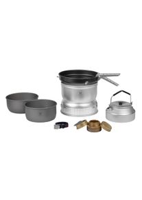 Trangia Trangiak&ouml;k 25-0 UL / HA Campingkochset 4- teilig mit Spiritusbrenner Set 7 - Spirituskocher