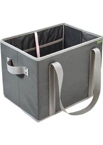 Meori Faltbarer Einkaufskorb Granite Grey - Faltboxen