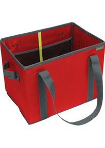 Meori Faltbarer Einkaufskorb Hibiskus Rot - Faltboxen