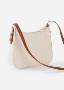 Umhängetasche Canvas in beige, Grösse 21,5x31 cm, bonprix