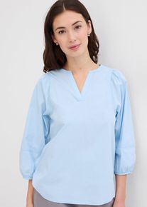 Tunika Bluse in blau, Grösse 50, bonprix